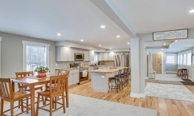 Bridgton House | Farmhouse retreat Bridgton Maine