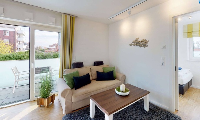 Wangerooge Apartment | Feel-good vacation with your own beach chair on the beach