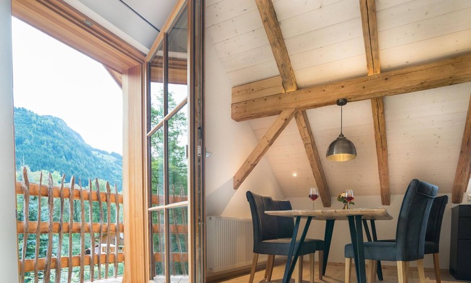 Bad Oberdorf Apartment | Ferienwohnung Rohrmoser - Ferienwohnung - 60 qm - Balkon Süd-west