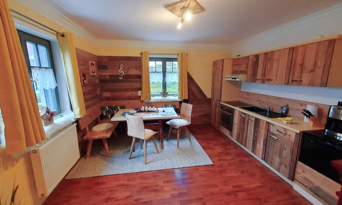 Langdorf Apartment | Feriendomizil mit Nähe zum Großen Arber. Saunabereich im Haus.