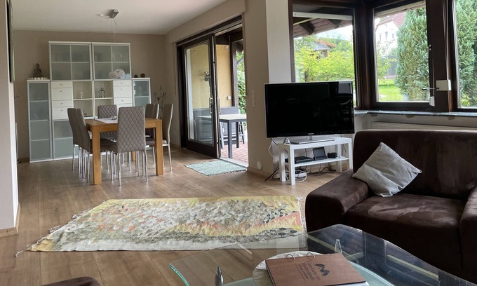 Schieder-Schwalenberg House | Ferienhaus, 115 qm, 2 Schlafzimmer, Wohnzimmer, Küche, Terrasse, Max. 6 Personen