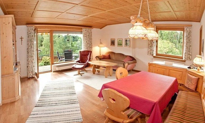 Schwarzenbach House | Ferienhaus 32-e mit Südterrasse mit Schöner Aussicht - Ferienhäuser im Feriendorf Weissensee im