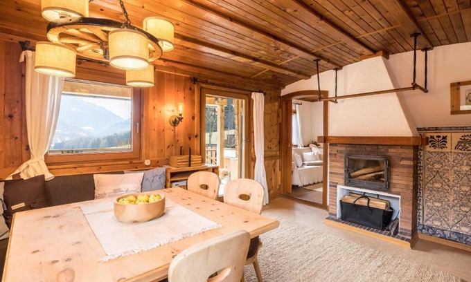 San Lorenzo di Sebato Ski Chalet | Ferienhaus Moarbach