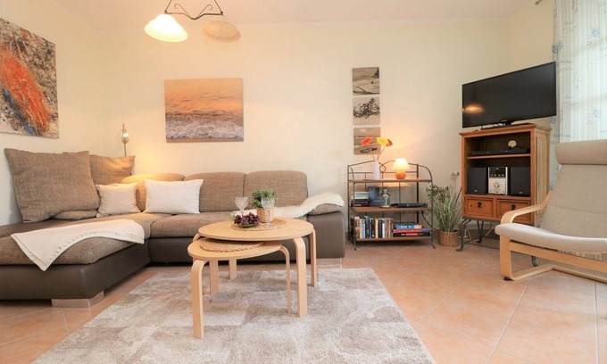 Wieck auf dem Darss Apartment | Ferienwohnung mit Terrasse Direkt am Bodden