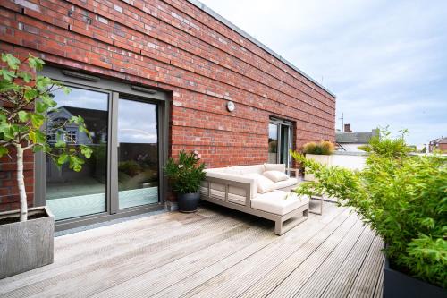 Wik Apartment | Ferienwohnung Fördeterrasse nahe Kiellinie
