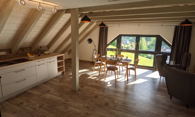 Pobershau Apartment | Ferienwohnung Mühl