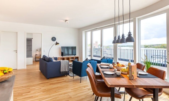 Kappeln Apartment | Ferienwohnung Penthouse Horizont in Kappeln
