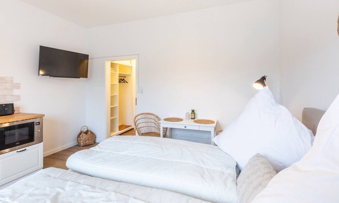 Arnis Apartment | Ferienwohnung Schifferhaus - Wohnung Kanu in Arnis