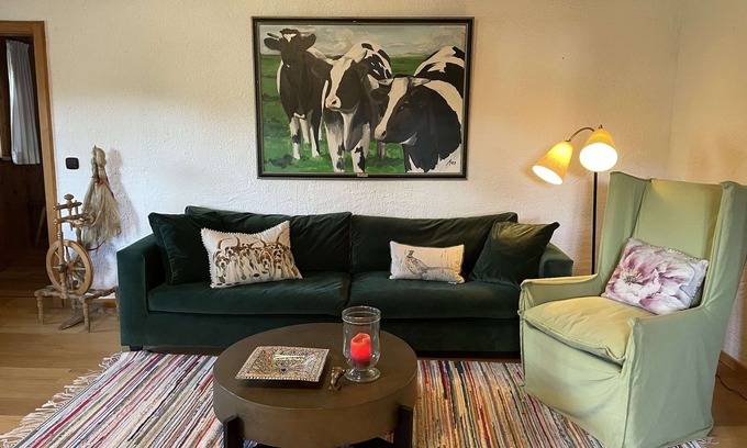 Torwang Apartment | Ferienwohnung Yvonne 85 qm, mit Terrasse und Garten