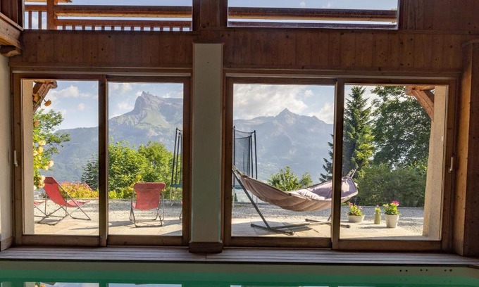 Saint-Gervais-les-Bains Apartment | Ferme de Faustine 2 - piscine