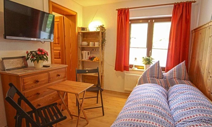 Konigssee Apartment | Fewo Bergsteigerkammerl, 1 Person, Terrasse, 12 qm