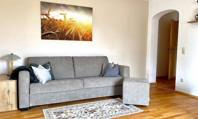 Grassau Apartment | Fewo Melisse 75 qm, 1-4 Pers.,2 Sep.schlafzimmer, Balkon