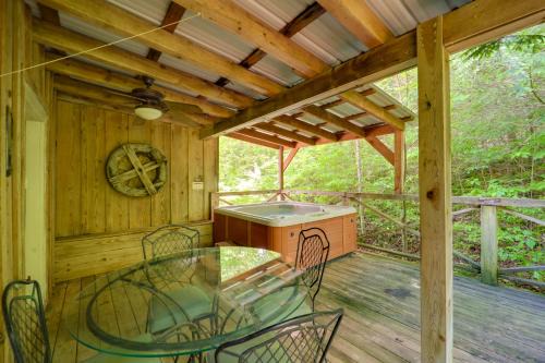 Vein Mountain House | Fire Pit and Hot Tub Dog-Friendly Marion Retreat