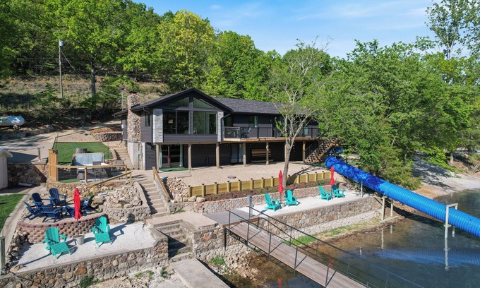 Gravois Mills House | Firepit, Hot Tub, Kayak, Games In & Out, Spacious