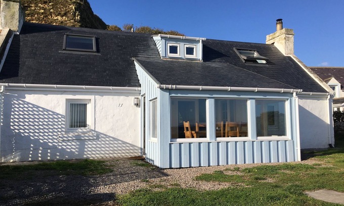 Tain Cottage | Fisherman's Cottage In Tranquil Highland Village Overlooking The Sea