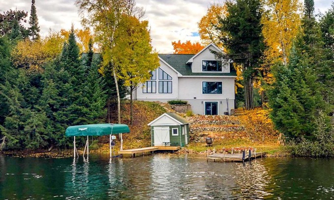 Rhinelander House | Fishing Haven Family Home on Indian Lake