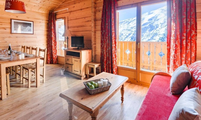Valmeinier Apartment | Fitness, swimming pool, balcony, tv, 48m², Valmeinier
