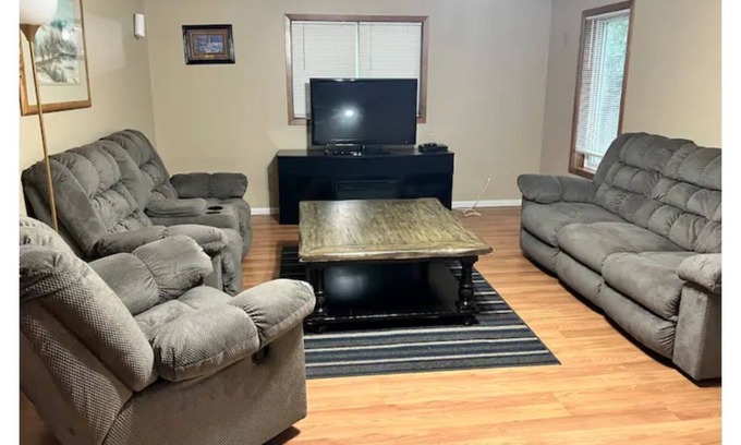 Wadena House | Five bedroom house with yard in town!