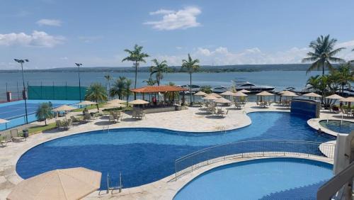 Smin Apartment | Flat 332 vista lago com 2 camas