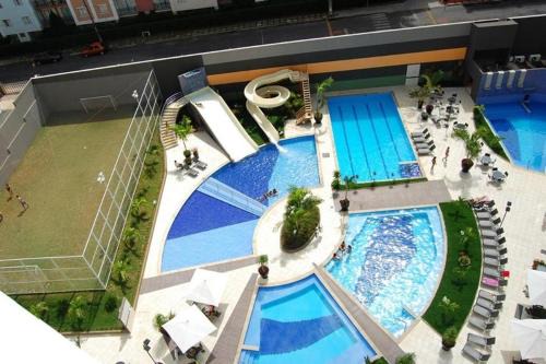 Pousada do Rio Quente Apartment | Flat 405 - Condomínio Veredas do Rio Quente - Diferenciado com ar na sala e no quarto