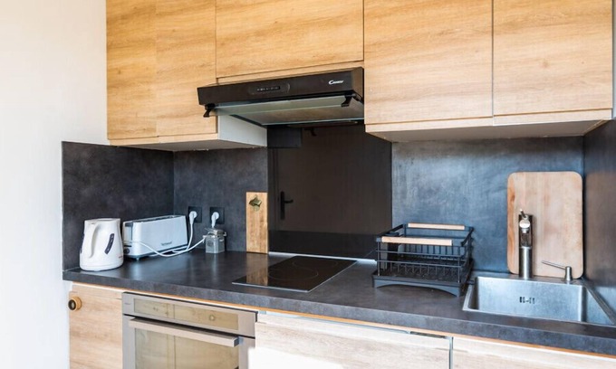 Quartier du Pont-de-Flandre Apartment | Flat close to the Villette