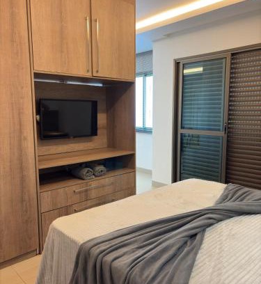 Santa Fe Apartment | Flat com acesso privativo ao Shopping com 2 ou mais diárias - Edifício Manhattan