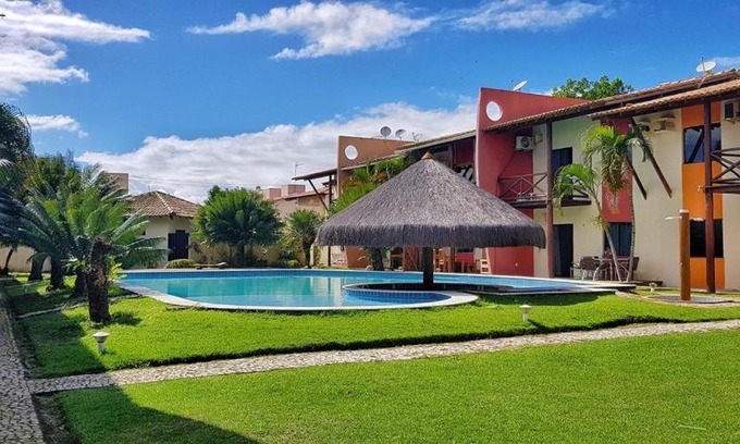 Barra Grande House | Flat Conchas e Corais - Village Paraíso localizado em Taipu de Fora, península de Barra Grande