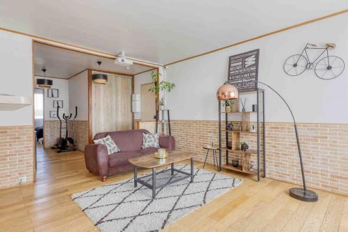 Saint-Denis Apartment | Flat Design St Denis 4 personnes