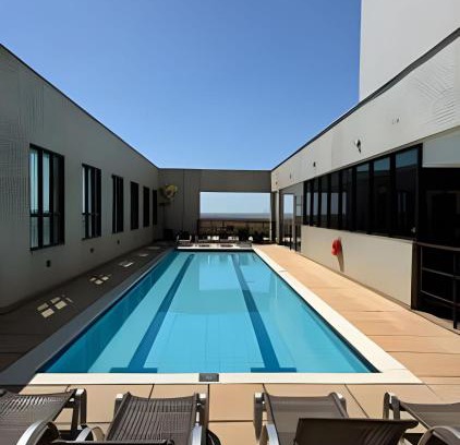 Taguatinga Apartment | Flat em Hotel, Até 4 Hóspedes, Piscina, Garagem , Jr Catito