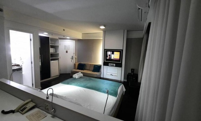 Sao Paulo Hotel | Flat Hotel av Macuco São Paulo Ibirapuera UH-2710
