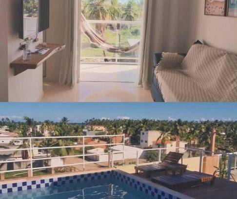 Ponta do Mangue Apartment | Flat Recanto do Mar - Maragogi AL