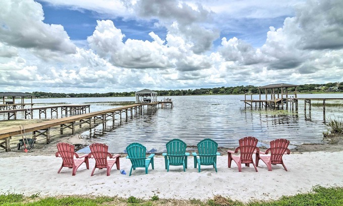Sawmill House | Florida Family Home w/Dock on Saw Mill Lake!