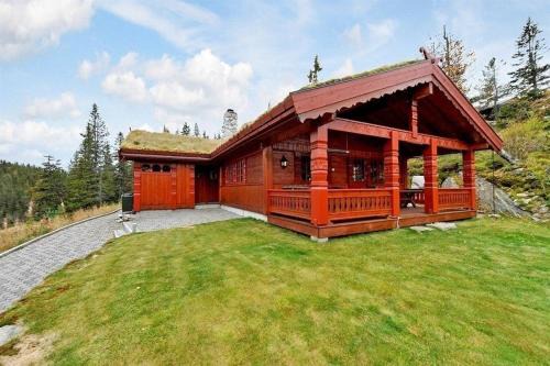 B House | Flott hytte på Lifjell
