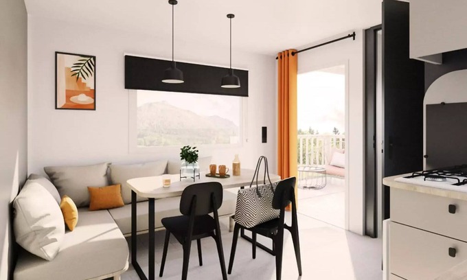 Kerroch House | Flower Camping La Pointe du Talud * - Mobile home DOHA Confort -2 bedrooms 5 people