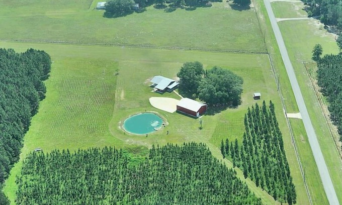 Boys Ranch House | Fly In Or Drive In. And Bring Your Atvs To Explore This 58 Acre Site.