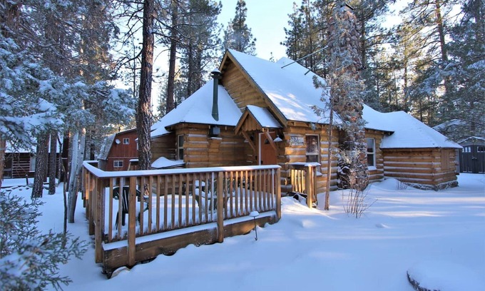 Big Bear City Cabin | Foosball Dogs OK Rainbow Connection
