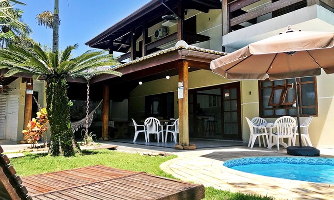 Guarutuba House | For the Family: House with 5 suites/Solar heated pool/WiFi