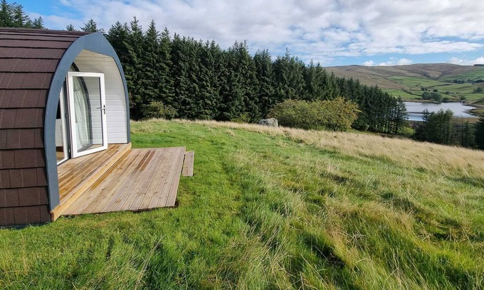 Ponterwyd Cabin | Forester's Retreat Glamping - Dinas View