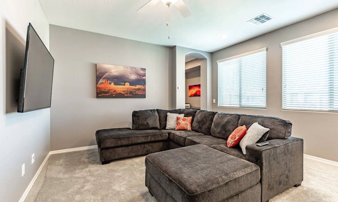 Cooley Station North House | Four Bedroom Three King Beds