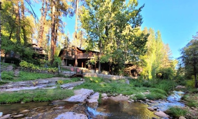 Kohls Ranch Cabin | Fox & Fawn Cabin-Hike, fish and star gaze, right ON Tonto Creek!
