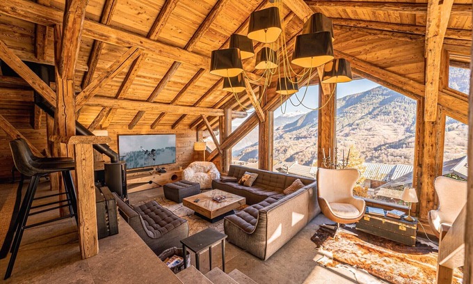 Novallay Ski Chalet | Chalet chic!Vue MONT BLANC,Bain nordique,Navette privée