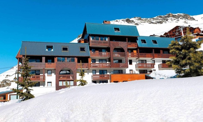 Val-Thorens Apartment | Wifi, 50m from ski slopes, balcony, tv, ski locker, 25m², Val Thorens