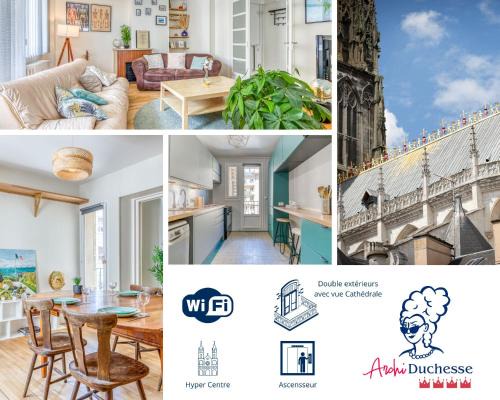 Rouen City Centre Apartment | François Balcon Vue Cathédrale