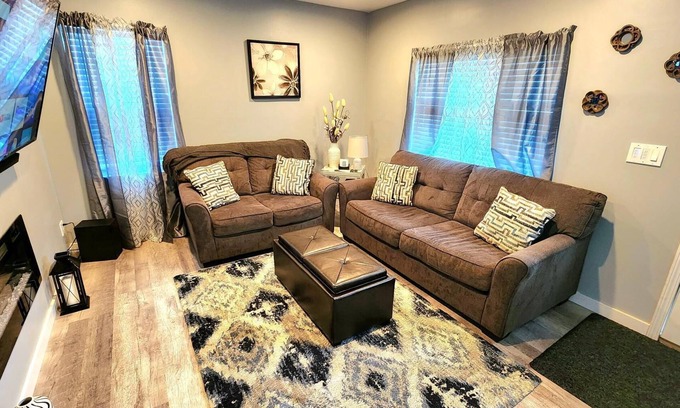 Omaha House | Fresh and New 3 bedroom - 1 mile from Interstate access!