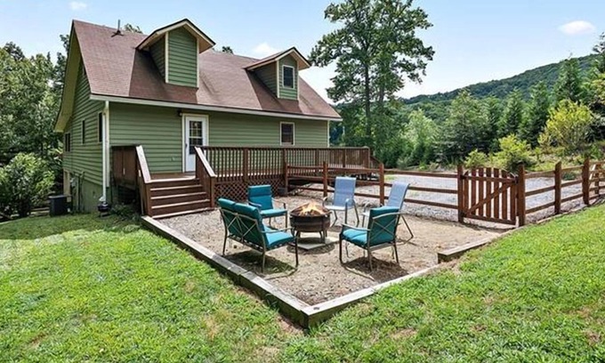 Gerton House | Fresh mountain air! Minutes to Lake Lure, 15 miles to AVL!