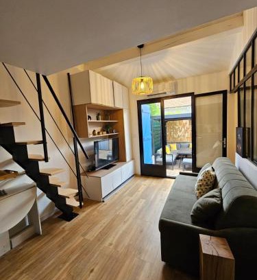 Frontignan House | Frontignan petite maison coquette 30 m2 à 100 m de la plage