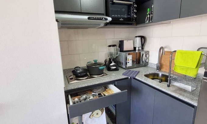 Quinta Normal Apartment | Fully equipped apartment, 1 bedroom 1 bathroom.