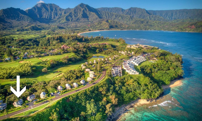 Princeville Villa | Fully Remodeled Hanalei Bay Villa #34 w/Amazing Views!