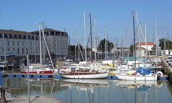 Rochefort Apartment | Furnished any comfort, sight on the marina and close to the thermal baths