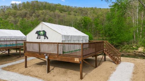 Stanton Other | Furnished Glamping Tent/Red River Access/King Bed